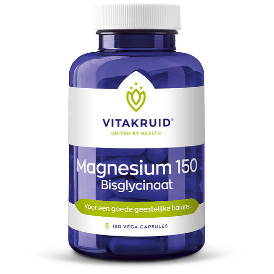 Magnesium bisglycinaat van Vitakruid draagt bij aan mentale gezondheid en goede nachtrust
